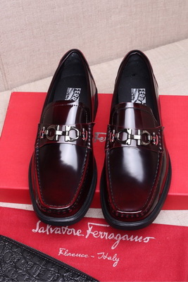 Salvatore Ferragamo Business Men Shoes--096